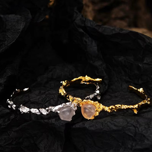 BUY 1 GET 1 FREE ! S925 Silver 18k Gold plated Bracelet B00089