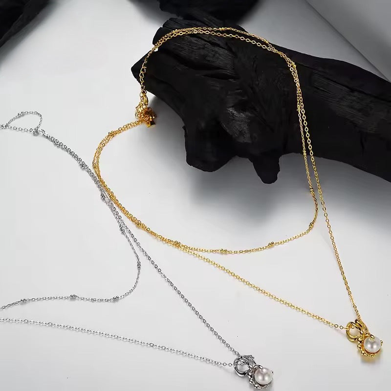 BUY 1 GET 1 FREE ! Gold vermeil Necklace N00049