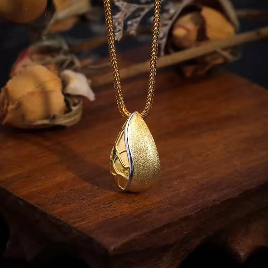 BUY 1 GET 1 FREE ! Gold vermeil Pendant Necklace N00059