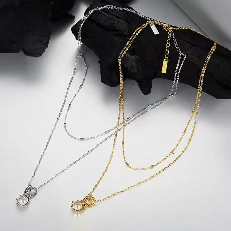 BUY 1 GET 1 FREE ! Gold vermeil Necklace N00049