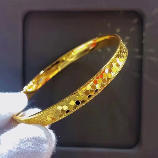 BUY 1 GET 1 FREE !  Gold vermeil Bracelet B00046