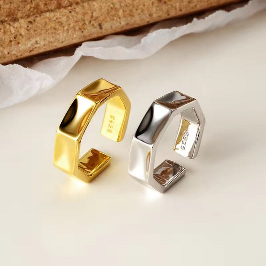 BUY 1 GET 1 FREE ! Gold vermeil Ring R00070