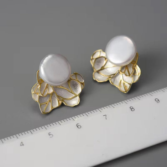S925 Silver Earrings Studs E00037