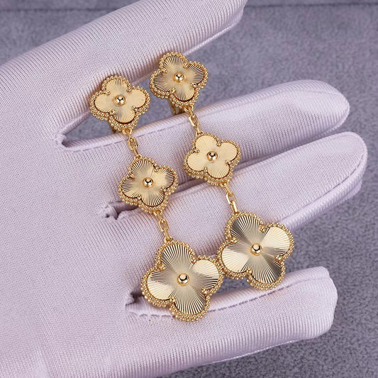 BUY 1 GET 1 FREE ! S925 Silver 18K Gold plated Earrings E00046