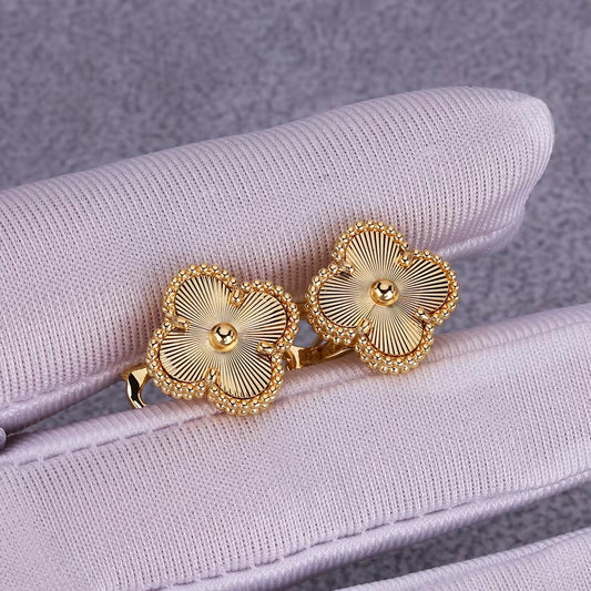 BUY 1 GET 1 FREE ! S925 Silver 18K Gold plated Earrings E00044